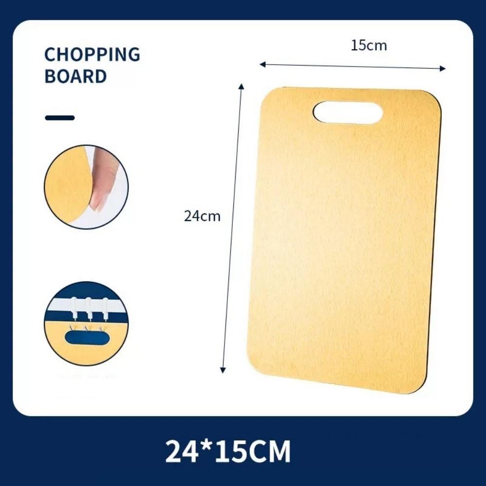 

Kitchen stainless steel chopping board, suitable for cutting meat, fruits and minced meat, anti-slip and dishwasher safe