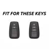 Car Key Case Protection Soft TPU Key Shell Cover Auto Accessories For Toyota Prius Camry Corolla C-HR CHR RAV4 Prado 2018 2022