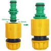 5PCS Quick Drip Irrigation Watering System for Greenhous Joiner Repair Connector Coupling 1/2'' Garden Hose Tubing Fitting Pipe