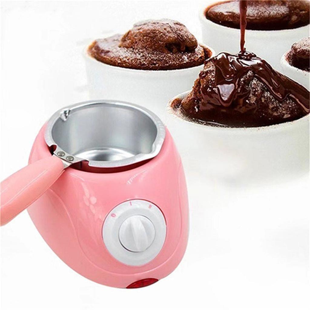 Melting Fondue Set, Electric Chocolate Melting Pot, Chocolate Fondue, Milk Chocolate, Cheese, Butter, Candy Warmer