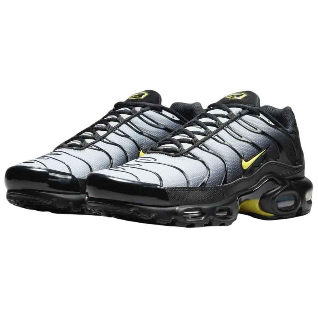 Nike Air Max Plus Vilko pilka/Optinė geltona Unisex sportbačiai Juodi DM0032-012