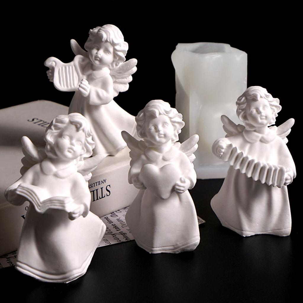 Angel Wing Silicone Molds for Handmade Candle Soap Home Decoration Multipurpose Silicones Moulds for Epoxy Resin Craft