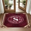 Servette FC Design Crystal Velvet Rug Soft Decorative Mat for Bedroom Entrance