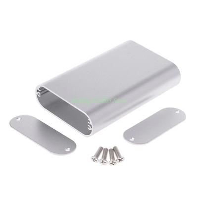 24TE DIY Aluminium pour Boîtier Projet Électronique Boîte d'Instrument PCB 110x70x24mm