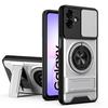 KEYSION Magnetic Phone Case for Samsung A07 A06 4G A05 Slide Camera Protection Upright Kickstand 360 Ring Shockproof Back Cover