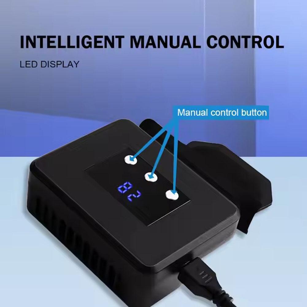 For Switch 2 Host Heat Sink For Switch 2 Base Handheld Game Console With LED Display Digital Cooling Fan