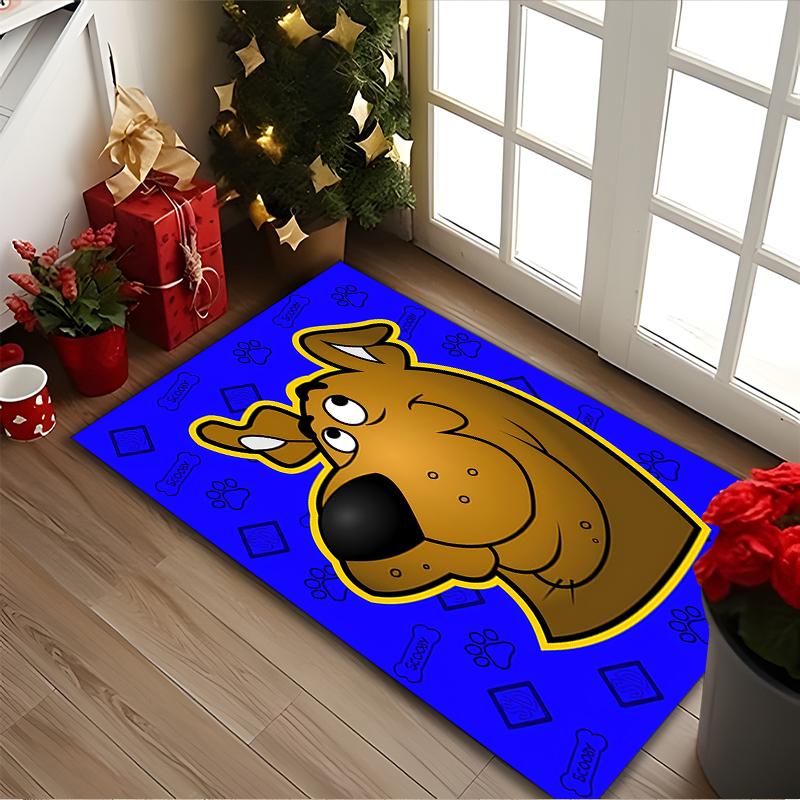 1pc Area Rug Appropriate for Office, SCOOBY-DOO Carpet, Versatile Printed Chair Rug, Durable Home Sofa Carpet