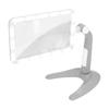 Magnifying Glass with 48 LED Cold Warm Light 2.5X 3 Modes 180 Degree Rotation Rectangular Illuminated Lighted Reading