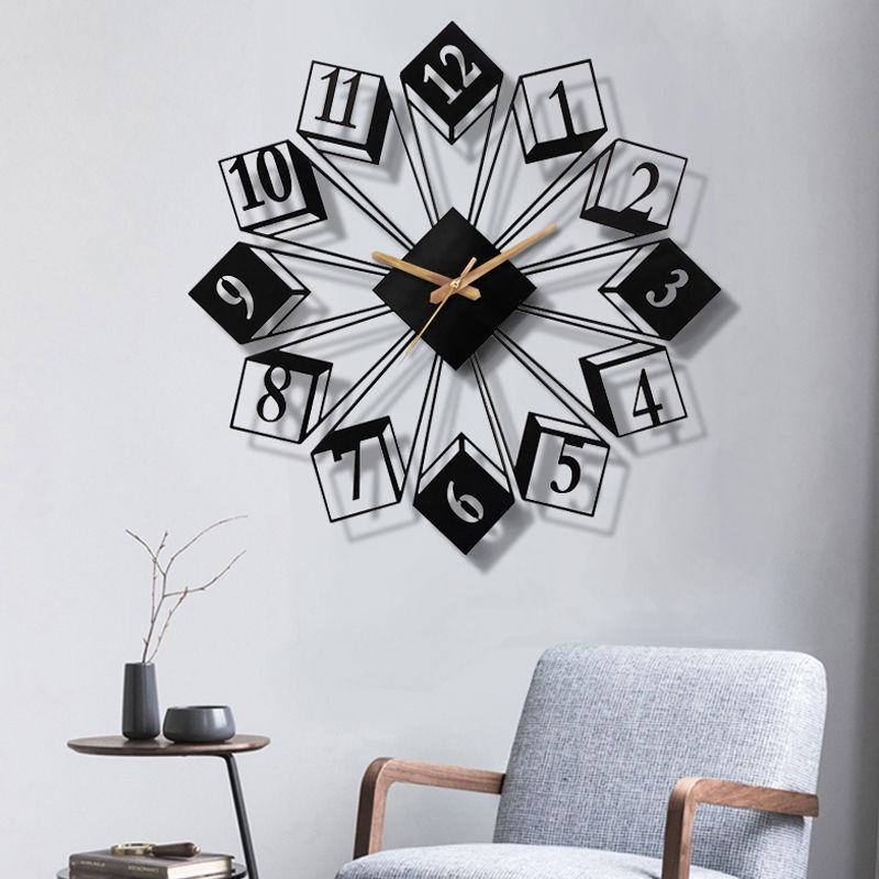 Modern Wall Clock Luxury Interior Clocks Silent Wall Watch Aesthetic Large Watches Elegant Living Room Decoration Home Ornaments