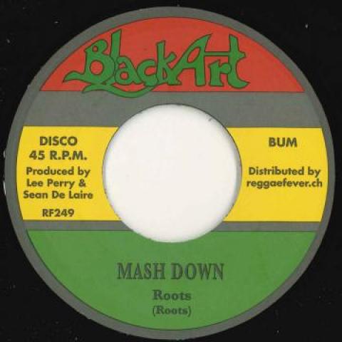 

7inch Record ROOTS - Mash Down / Soljah Man Skank RF249 Black Art/Regga 2019 Europe Reggae, Ska & Dub Used