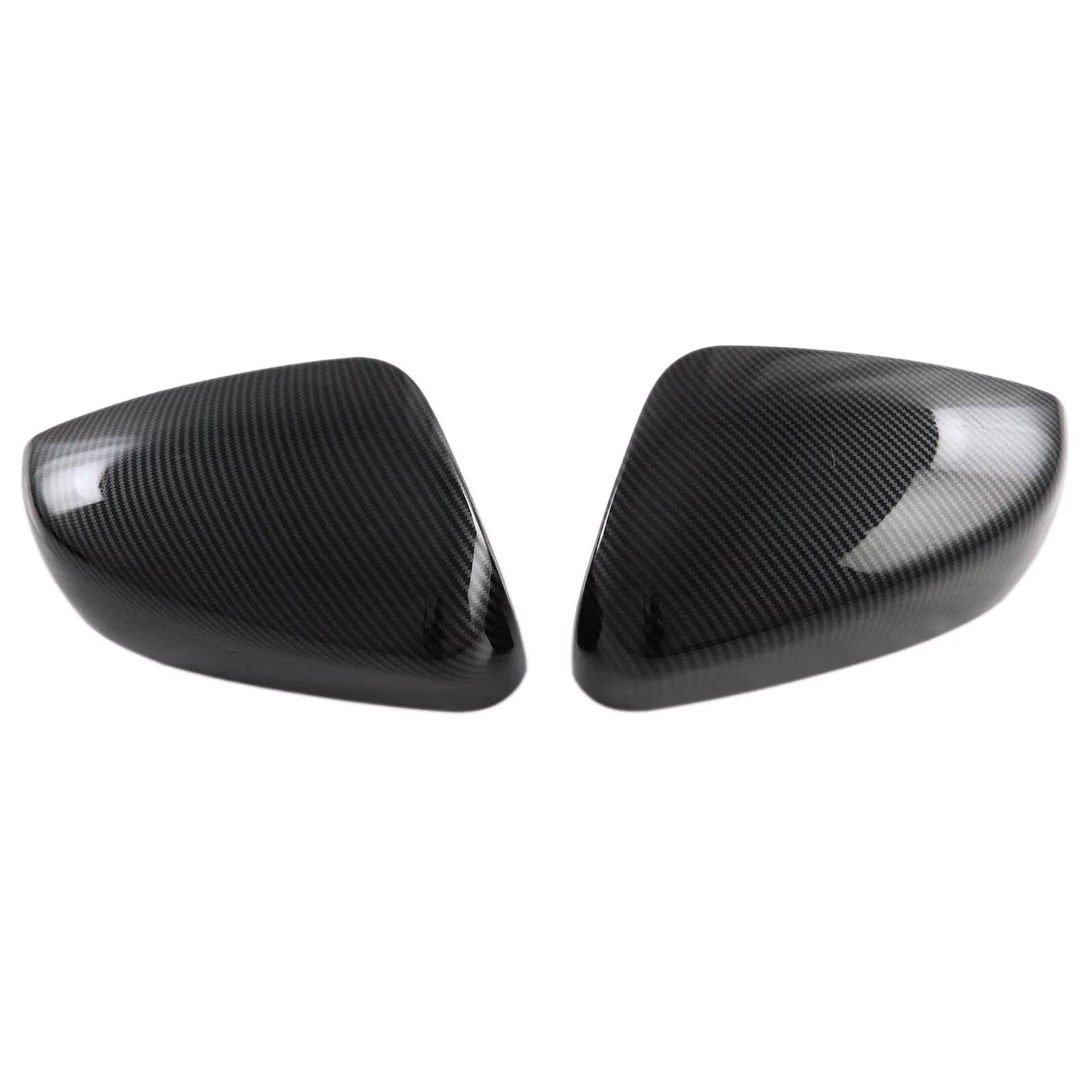 

For Subaru Crosstrek 2025 2025 Car Sticker Rearview Side Mirror Cover Wing Cap Exterior Door Rear View Case Trim Carbon Fiber