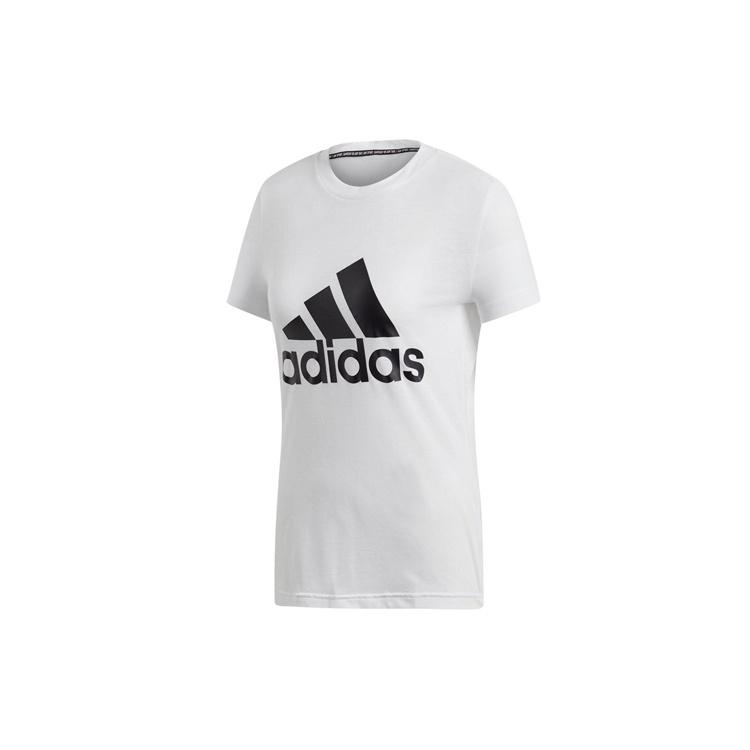 (WMNS) adidas Logo Alphabet Printing Sports Short Sleeve White Women s DZ0013 XL