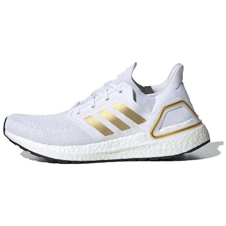 

Новые женские Adidas Ultra Boost 20 Cloud White Gold Metallic EG0727 36.5