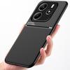 For Redmi Note 14  Textured Magnetic Four-corner Full Coverage Shockproof and Drop-resistant Phone Case