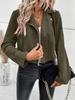Heißverkaufende kurze Wildlederjacke Top im europäischen und amerikanischen Stil