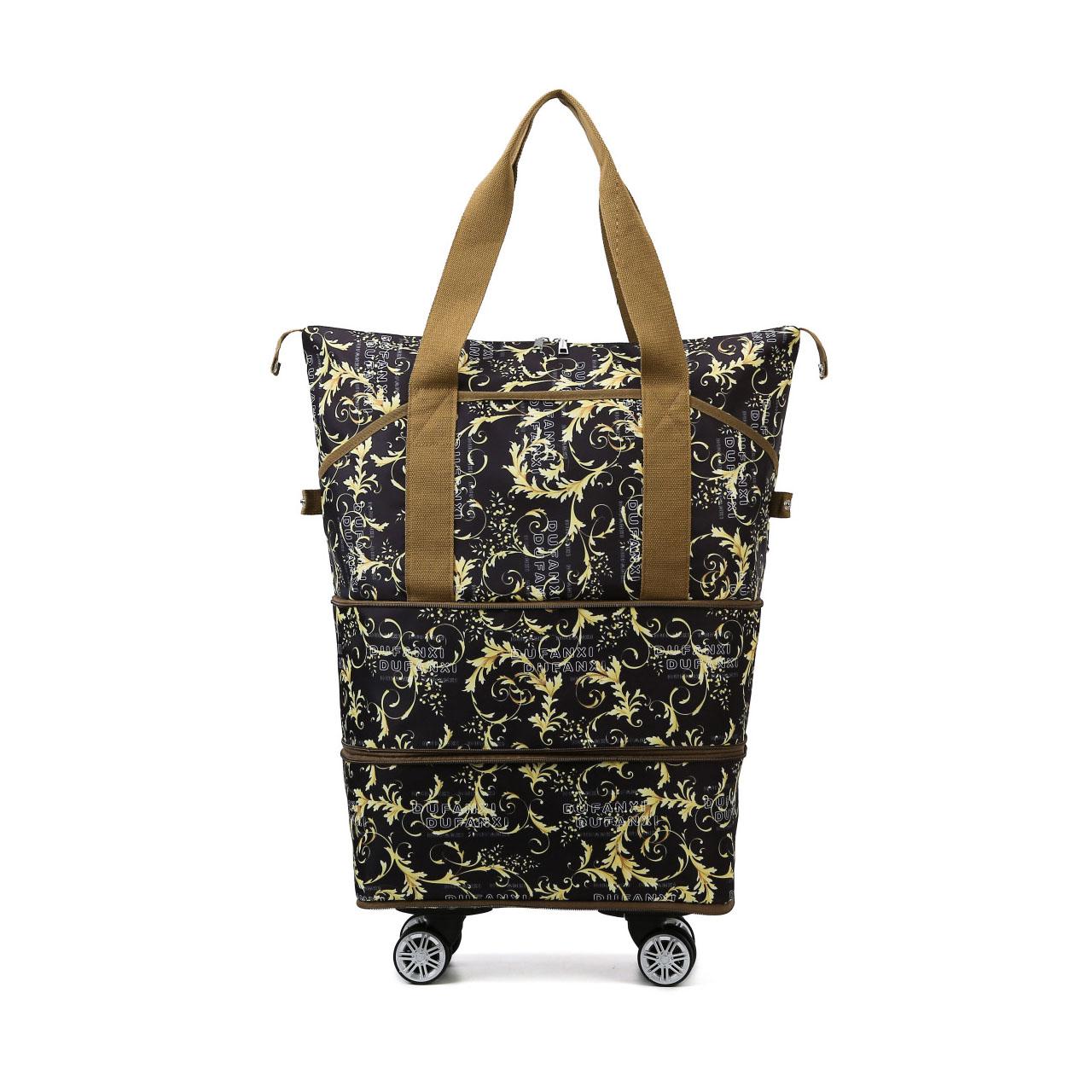 

Дорожная сумка из ткани Оксфорд, сумка для багажа, бесшумная универсальная дорожная сумка на колесах, сумка для перевозки самолетов, сумка на буксировочном колесе