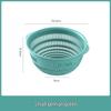 Three-Piece Kitchen Set: Vegetable Washing Basket, Drain Basket, and Fruit Plate