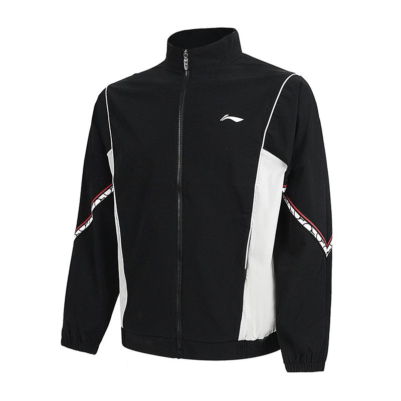 Li Ning Table Tennis Series Long Sleeve Sweatshirt Woven Sports Top Water Resistant Unisex tops AYYW005-1