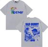 Bad Bunny DTMF Debi Tirar Mas Fotos 2026 Tour Tshirts Men Women Harajuku Hip Hop Punk T Shirt Cotton Casual High Quality Tshirt