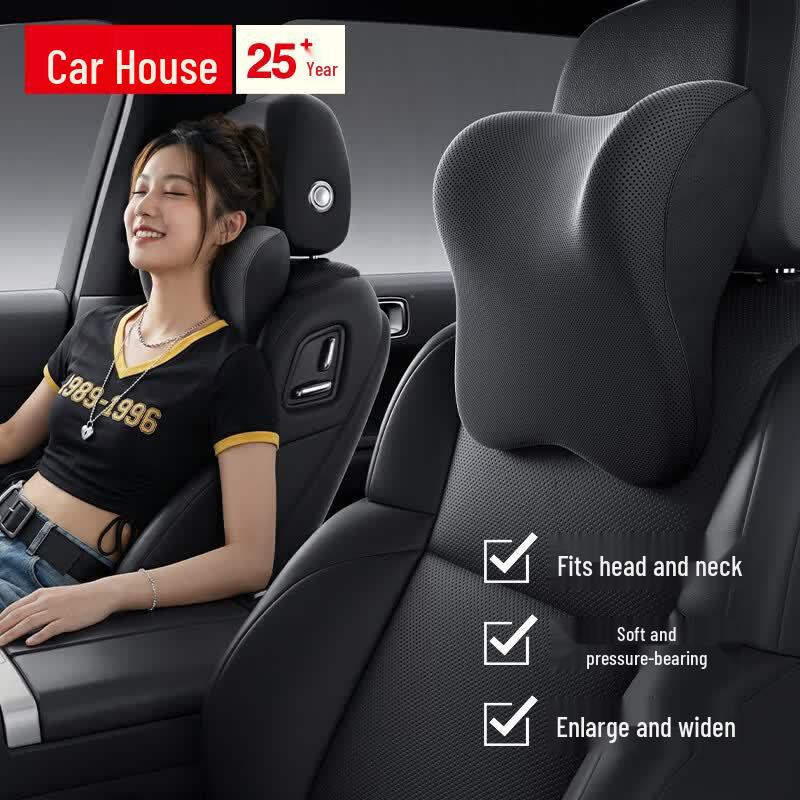 ICAROOM Memory Foam Car Seat Support Cushions