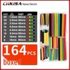 Boxed and Bagged Colored Heat Shrink Tubes - 530pcs Insulation Sleeves and 560pcs Electrician Wiring Tubes