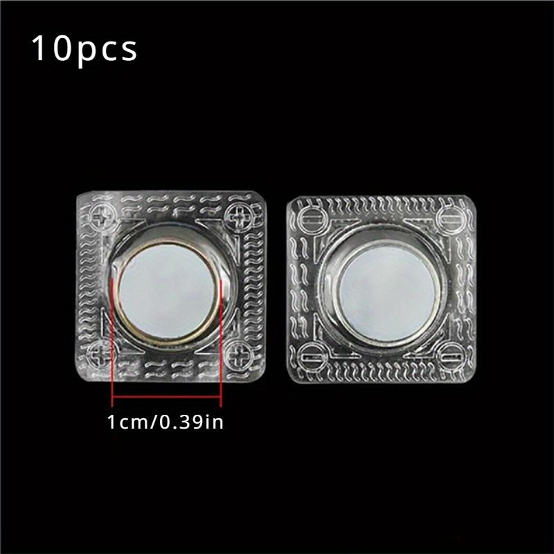 10 chiusure magnetiche per cucito - chiusure in metallo invisibili per abbigliamento e borse, artigianato facile da usare, accessori fai da te