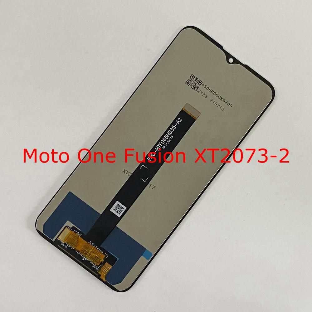 

LCD Screen and Digitizer Full Assembly for Moto One Fusion XT2073-2