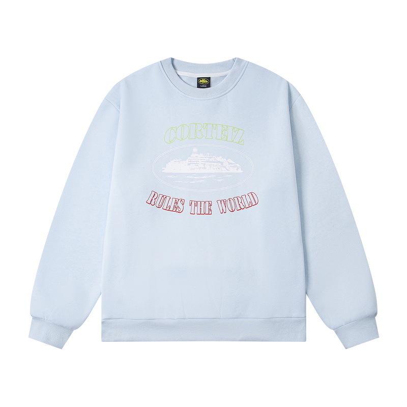 Alcatraz Logo Zipper Hooded Sweatshirt - Unisex Trendy Brand Collection with Ship Print Small