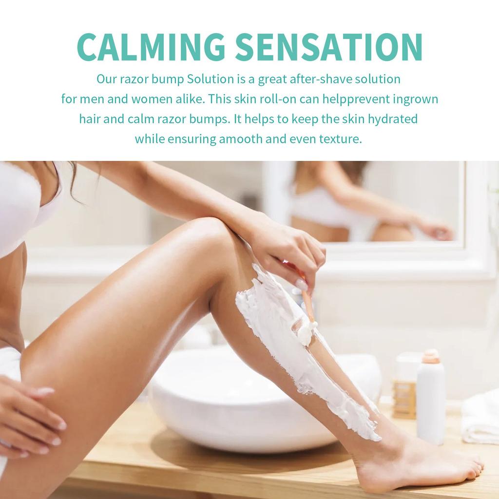 Ingrown Hair Care Ball Bump Care For Bikini Area Jade Care,Specially Designed For Delicate Areas,Offering Targeted Relief From Shaving Bumps 100ML