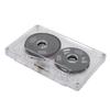 Blank Cassette Normal Bias Open Reel Sound Recording Portable In a Clear Box with Perfect for Recording and Music Tape, 50-minute Tape, Paper, Rock,