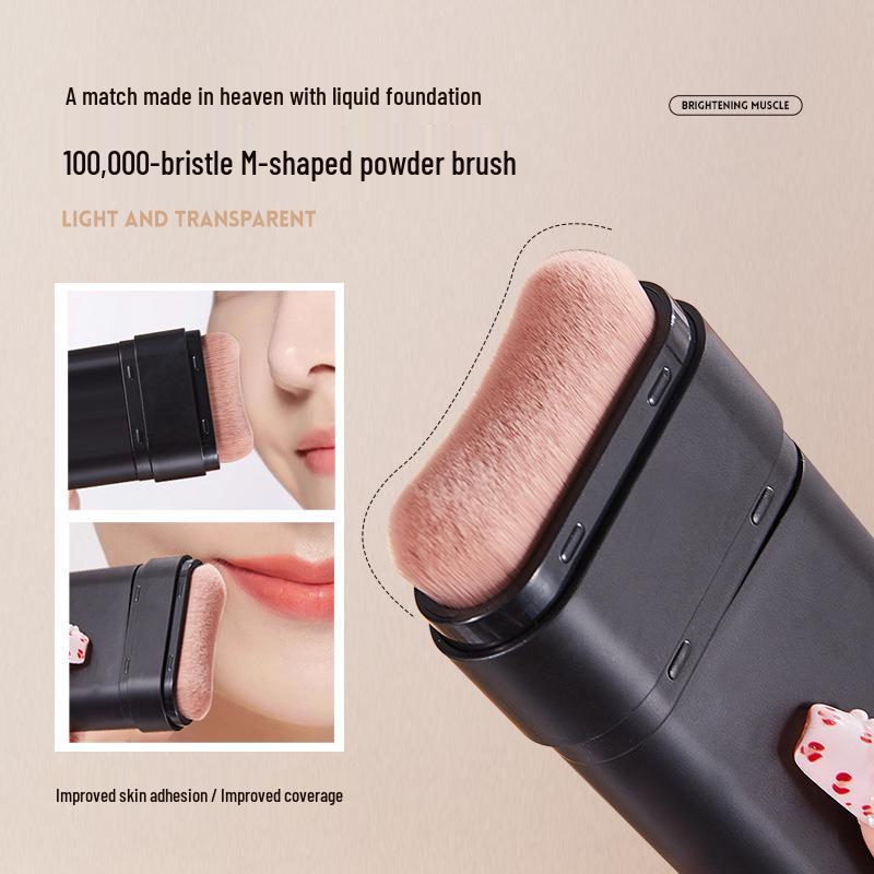 Brightening Waterproof Foundation Stick: Lightweight, Long-lasting, Non-transfer, Moisturizing & No Caking Concealer.