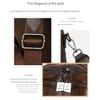 Backpack Unisex PU Multi Compartment Adjustable Strap Commuting Travel