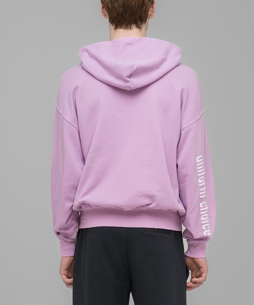 032C (U) Routine Zip Hoodie Faded Pink