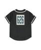 Sun Love [Stitch] Wappen Baseball Shirt Charcoal