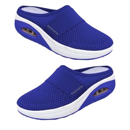 Fashion Round Toe Hollow Durable Women Outdoor Breathable Walking Slippers for Leisure
