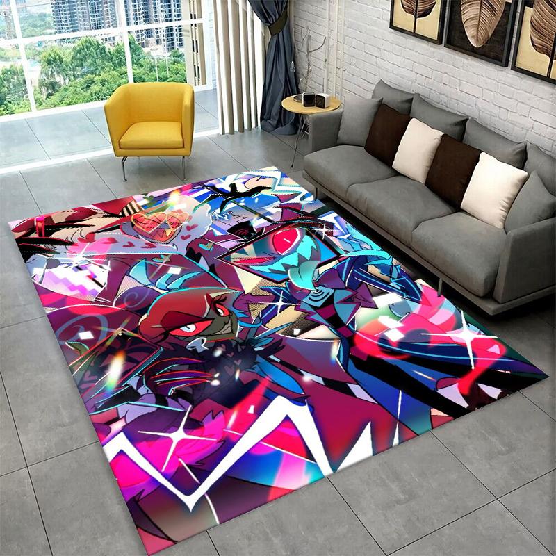 

3D Cartoon H-Hazbin Hotel Charlie Carpet Rug for Playroom Bedroom Living Room Sofa Home Decor,kid Area Rug Non-slip Floor Mat 40x60cm