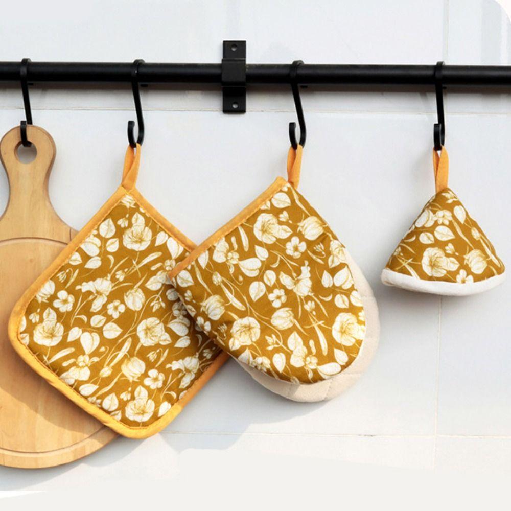 Wärmedämmung Mikrowelle Handschuhe Topf Griff Topf Hut Hand Protector Ofen Handschuhe Küche