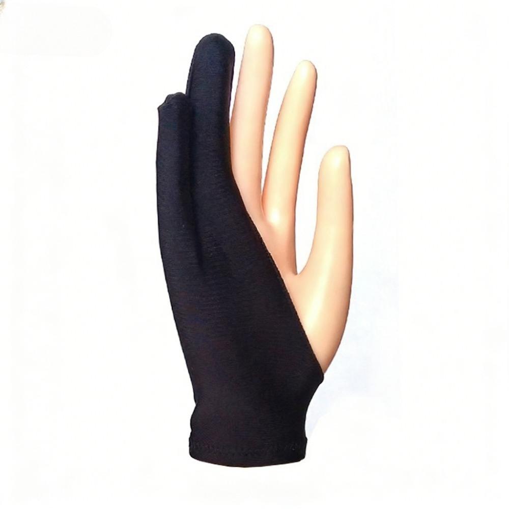 Artist Two-Finger Gloves Anti-Touch Screen Protector for Drawing Painting Sketching Digital Art Creation