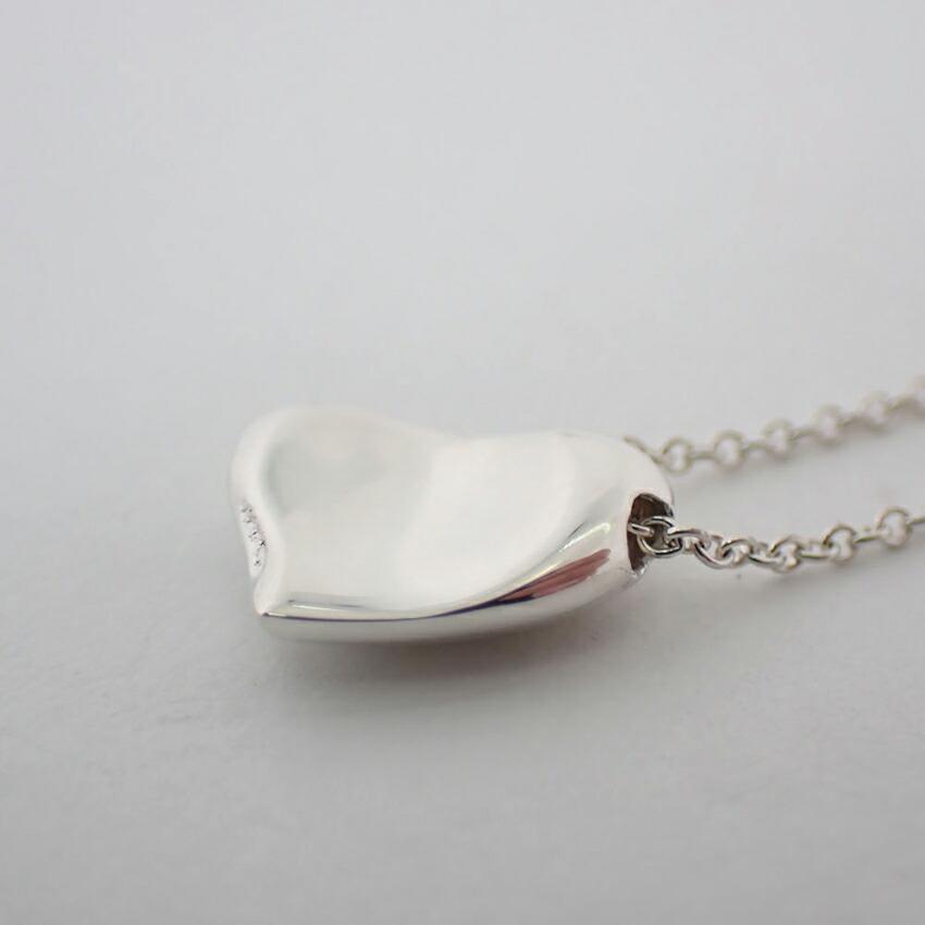 [Used] TIFFANY/Tiffany 925 Full Heart Pendant/Necklace/g451-43