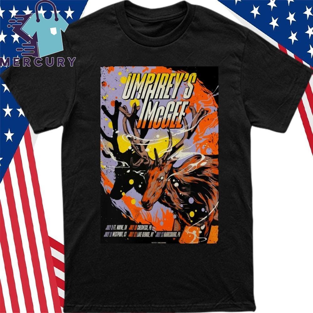 Umphrey’s McGee Show July 2025 Poster Shirt Unisex T-Shirt S