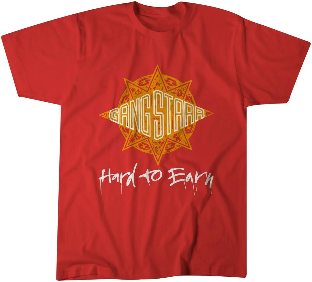 Gang Starr Hard To Earn Promo T-Shirt - Classic Hip-Hop Unisex T-Shirt XXXXL