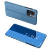 For Xiaomi Poco X5 Pro 5G/Redmi Note 12 Pro Speed 5G/Note 12 Pro 5G View Window PU Leather Phone Case Electroplating Mirror Surface Stand Cover