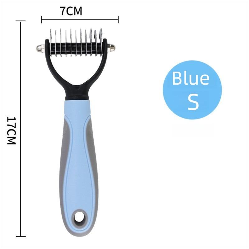 Professional Pet Deshedding Brush Dog Hair Remover Pet Hair Knot Cutter Puppy Cat Comb Brushes Dogs Grooming Shedding Supplies