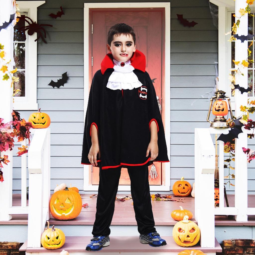 Halloween Cosplay for Halloween Costumes for Kids Collar for for Boys and with Easy To Put On and Take Popular for Performance Clothes [Mitsuhada]
