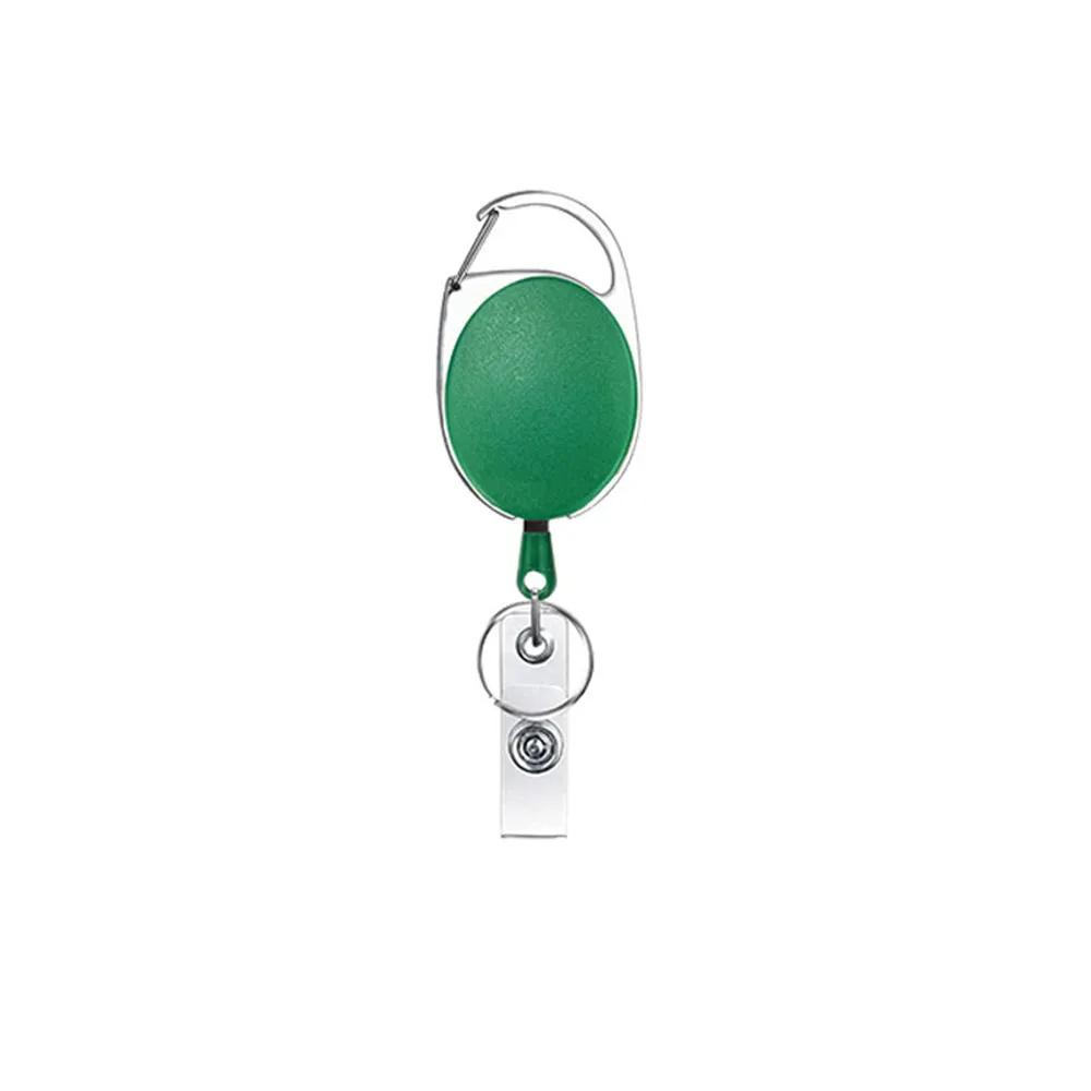 Color Crystal Retractable Keychain Shinny Rhinestones Badge Reel Id Lanyard Name Tag Card Holder Badge Holder Key Chain Badge