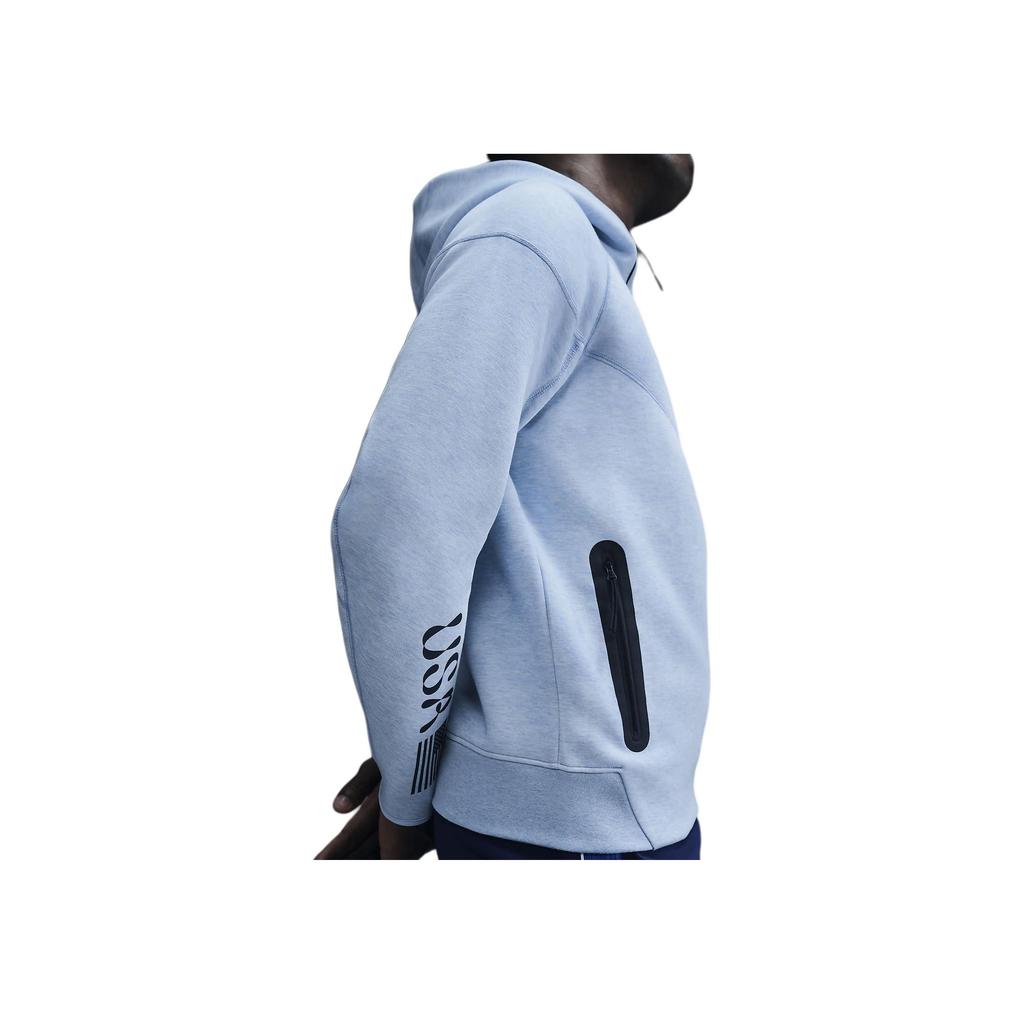 New Nike Team Usa Olympics 2024 Tech Fleece Full Zip Hoodie FN1208-441