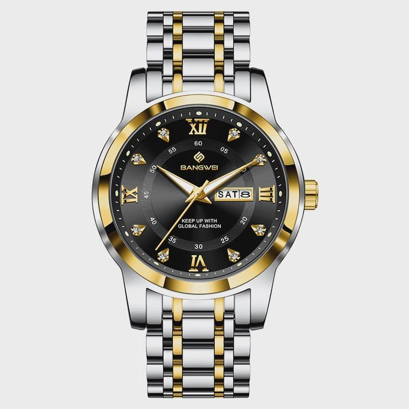 Simple Elegant Design Quartz Watch Diamond Watch For Women Creative Steel Waterproof Wristwatch
