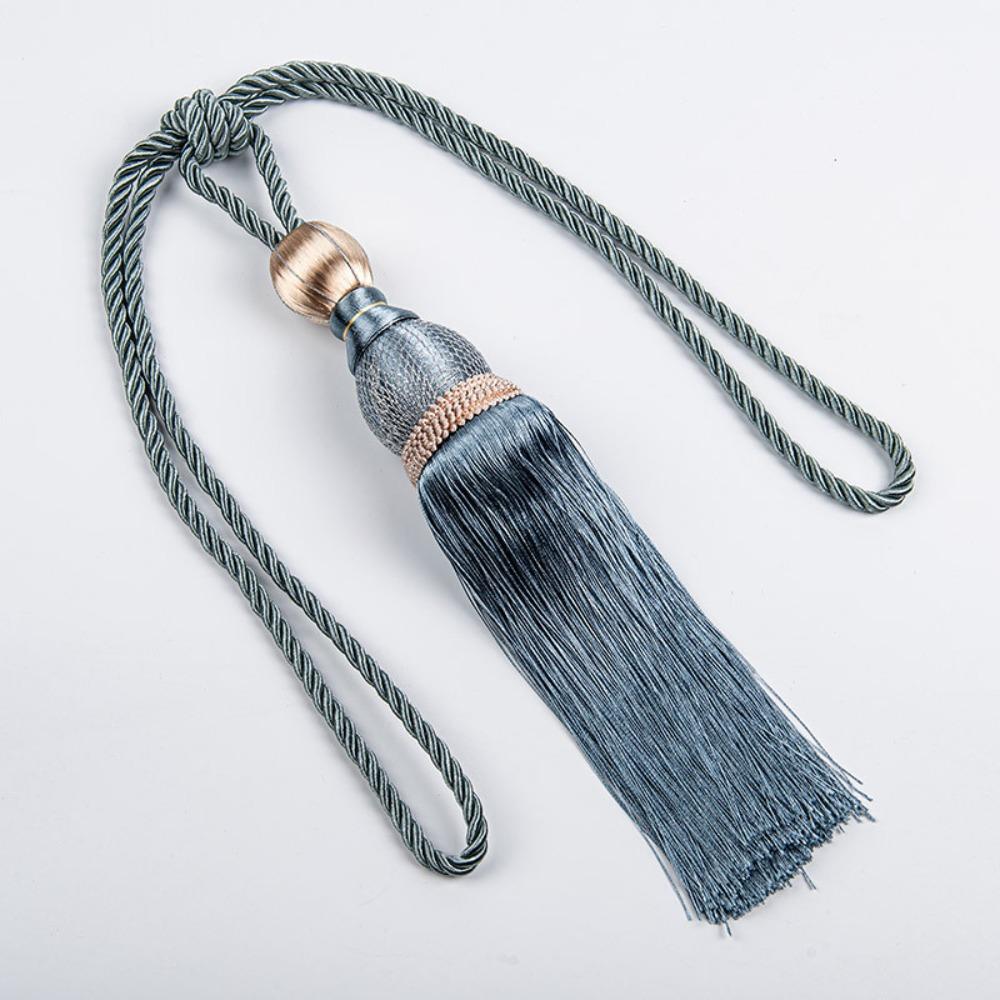 Punch-free Curtain Tiebacks No Installation Curtain Holder Curtain Tassels Tieback For Home Decor