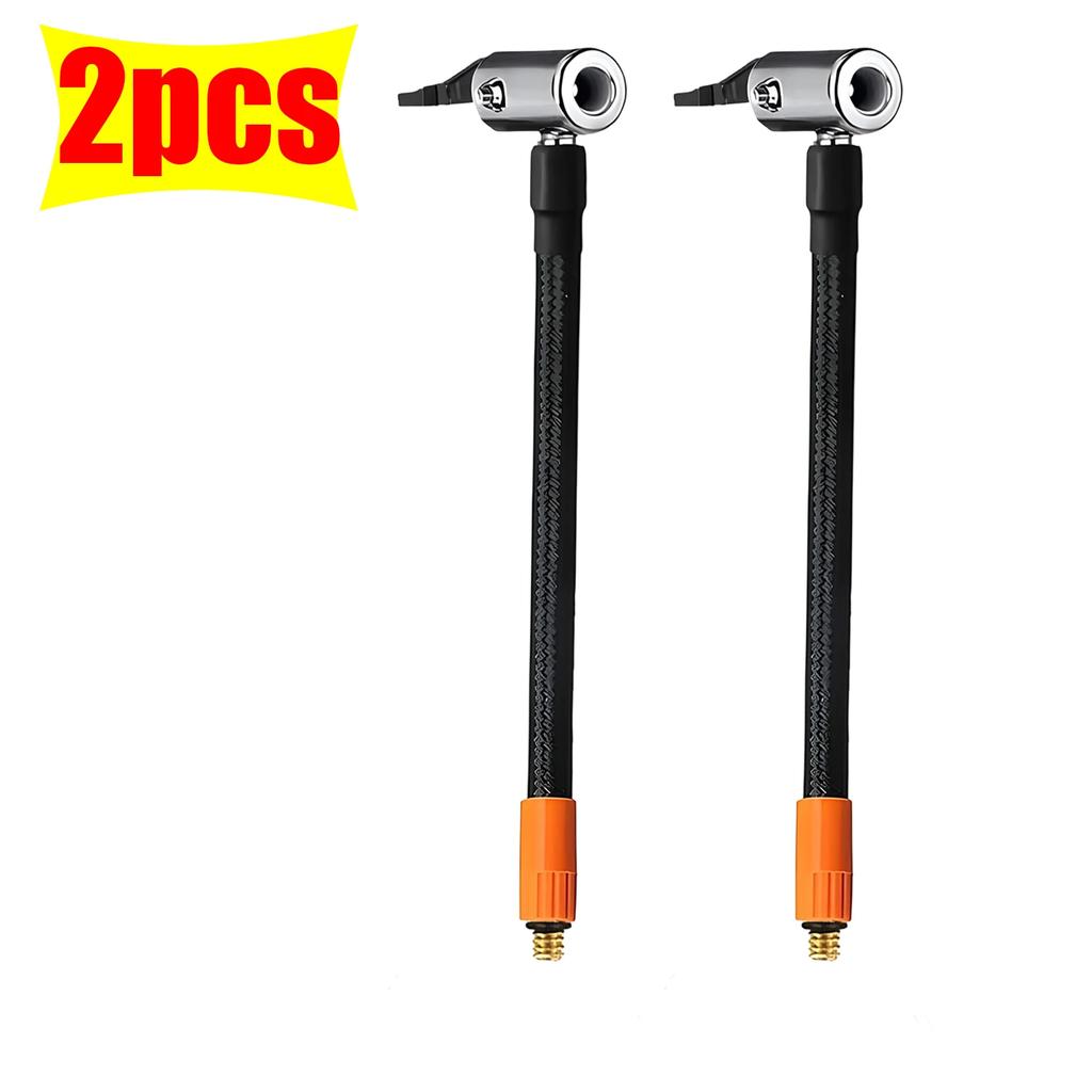 1/2PCS Car Motorcycle Bike Tire Inflation Car Air Pump Hose M6 Inflator Nozzle Hose Thread Copper Connector Auto Repair Parts