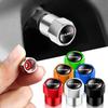2025 For Nissan 4Pcs Metal Car Wheel Tire Air Valve Caps Stem Covers For Nissan Nismo Note Armada Pulsar Pathfinder X-Trail Qash